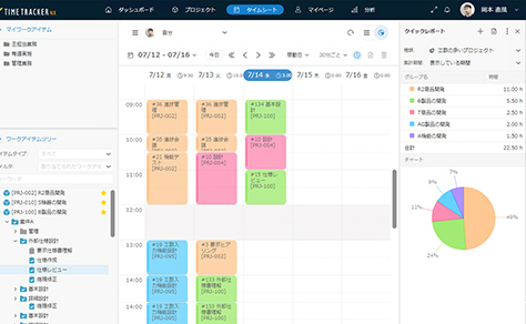 １分でできる工数入力